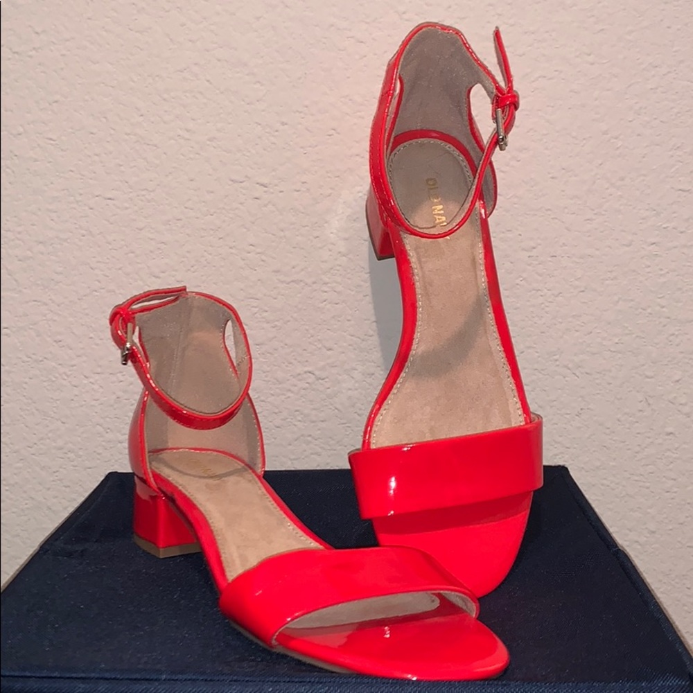 Red Old Navy Heels